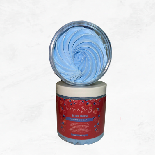 “Berry Inlove”  Whipped Soap