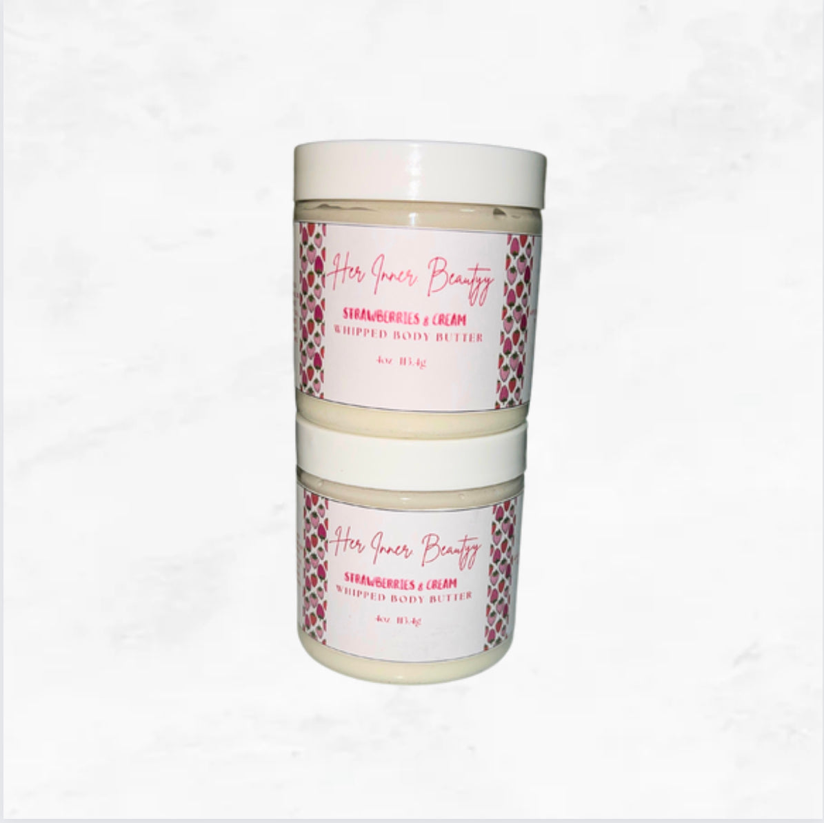 🍓 Strawberries & Cream Whipped Body Butter 🍓